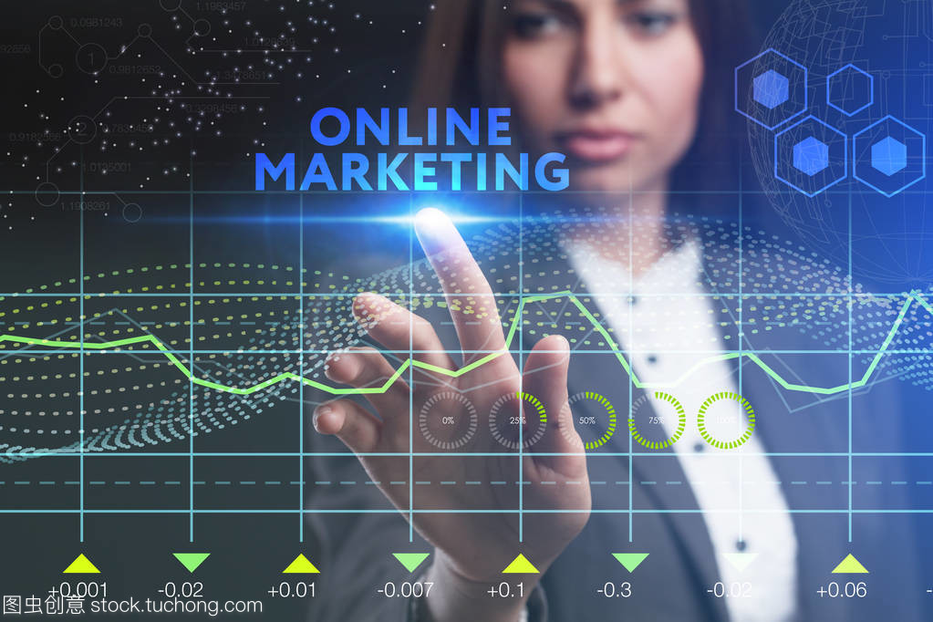 虛擬屏幕上的未來商務 年輕企業家眼中的互聯網與網絡技術